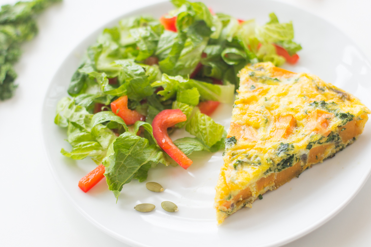 Kale and Sweet Potato Frittata Cook Smarts