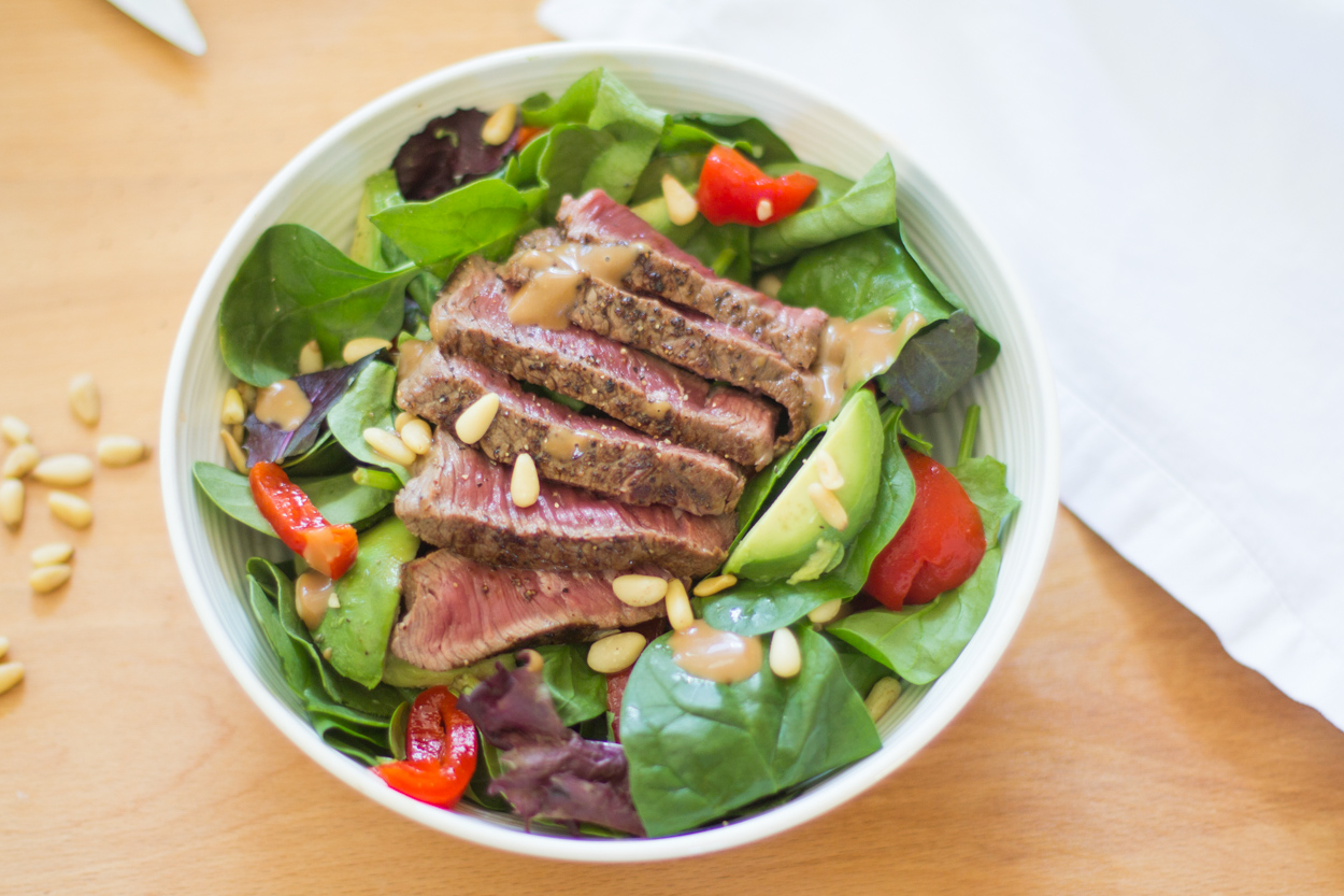 Balsamic Marinated Steak Salad