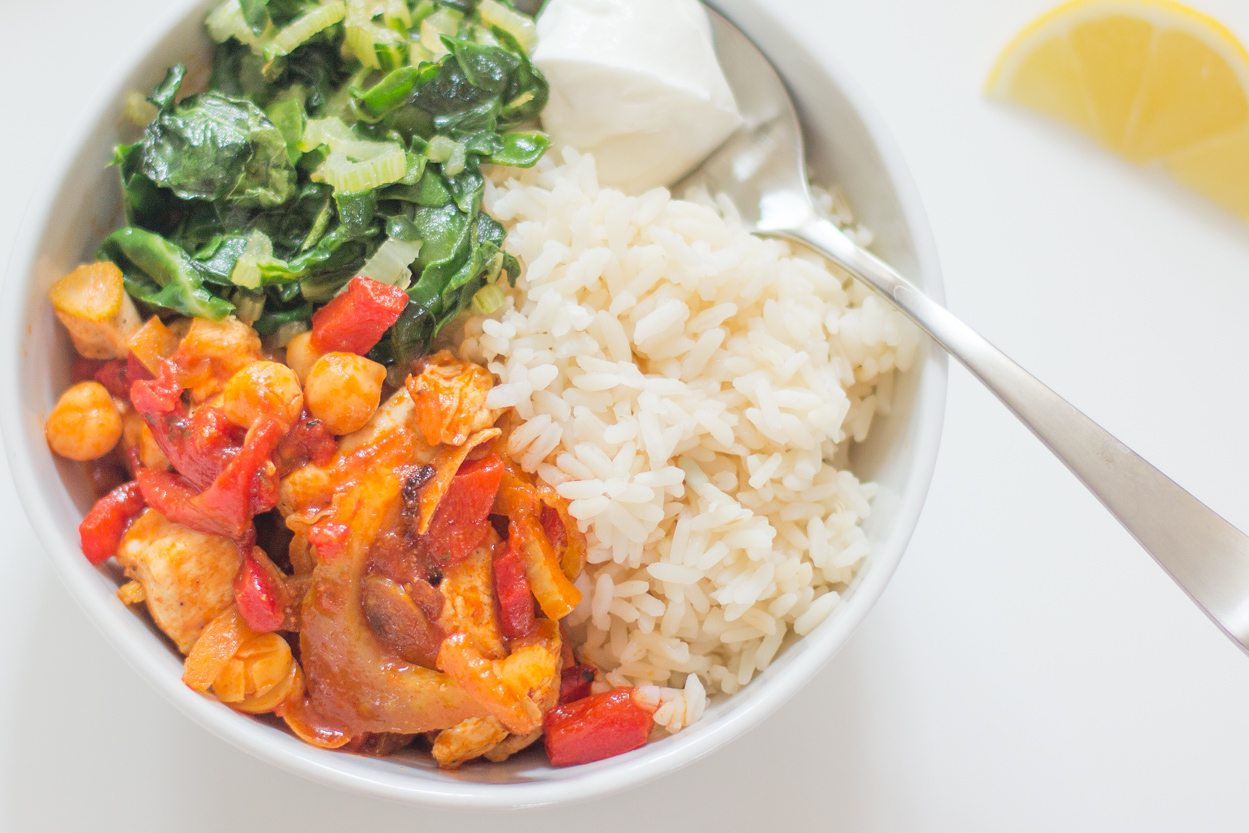 Chicken and Chickpea Stew