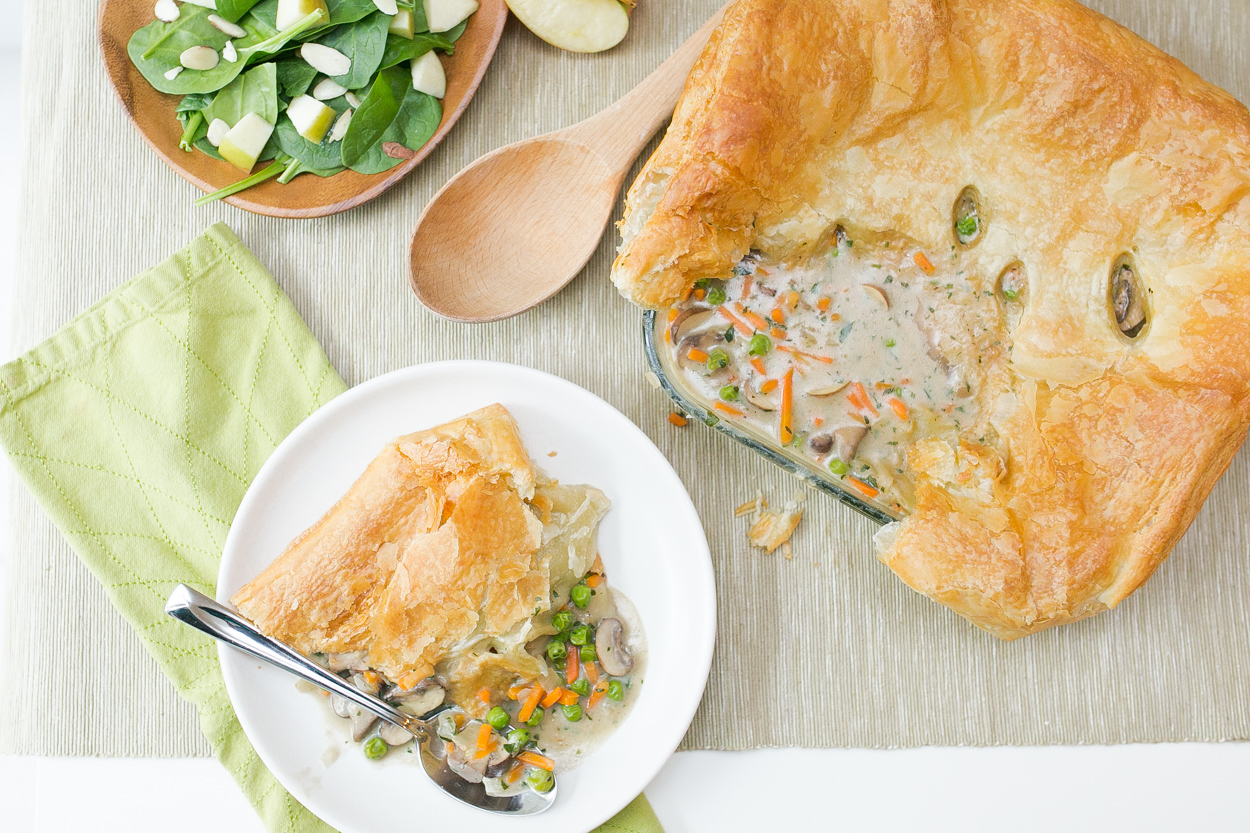 Rustic Mushroom Potpie