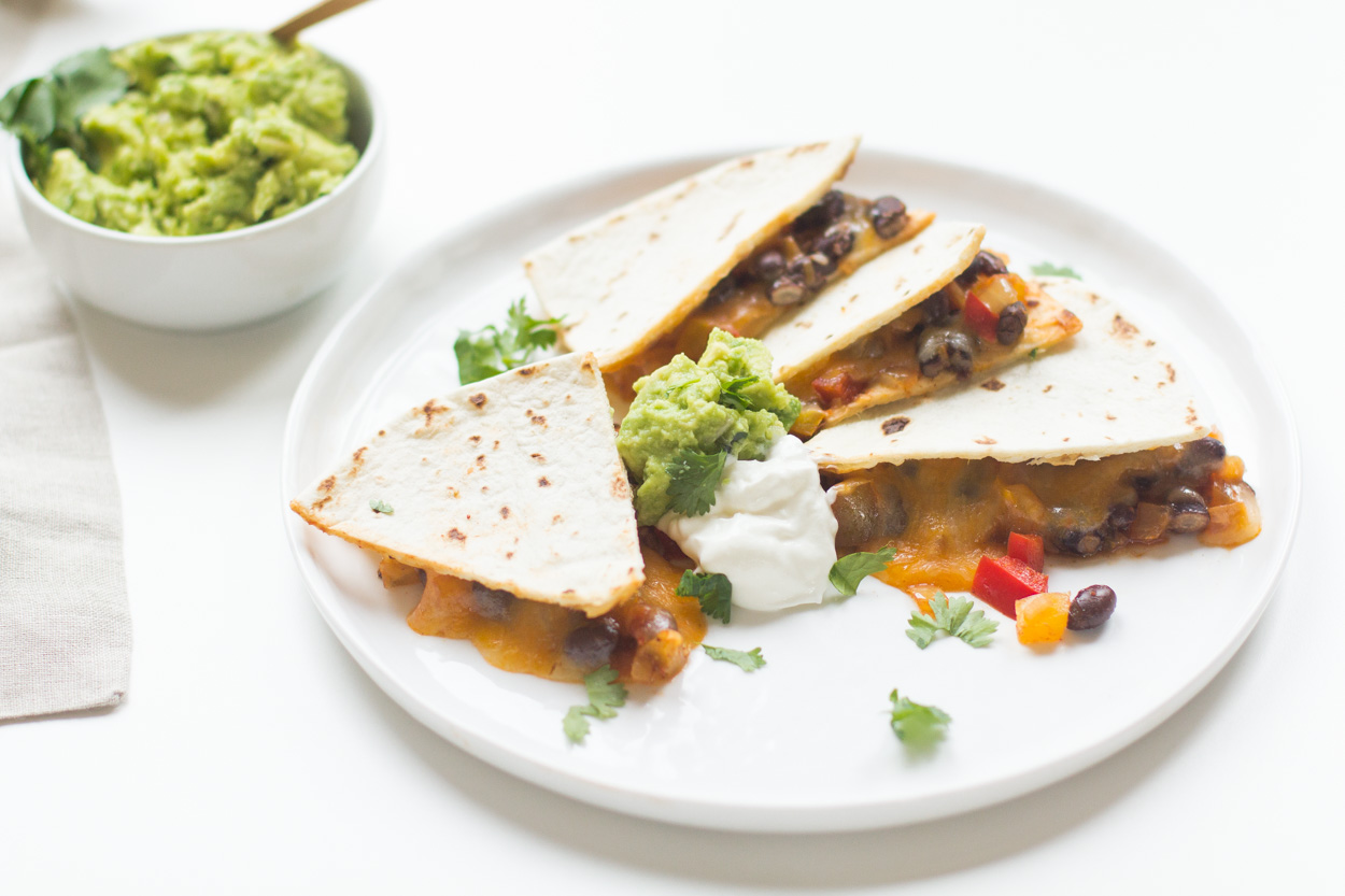 Black Bean Quesadillas