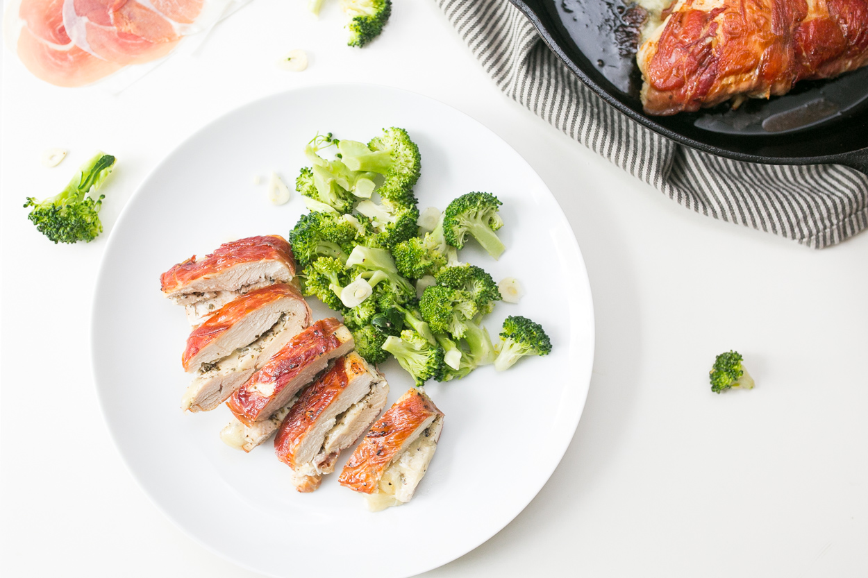 Prosciutto Wrapped Chicken