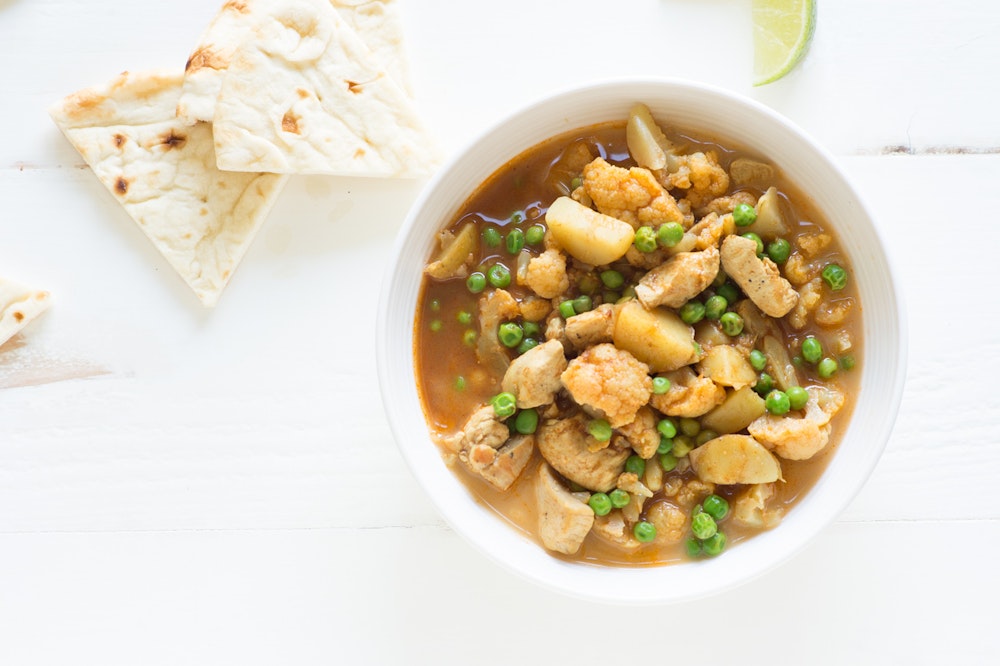 South Indian Chickpea Curry