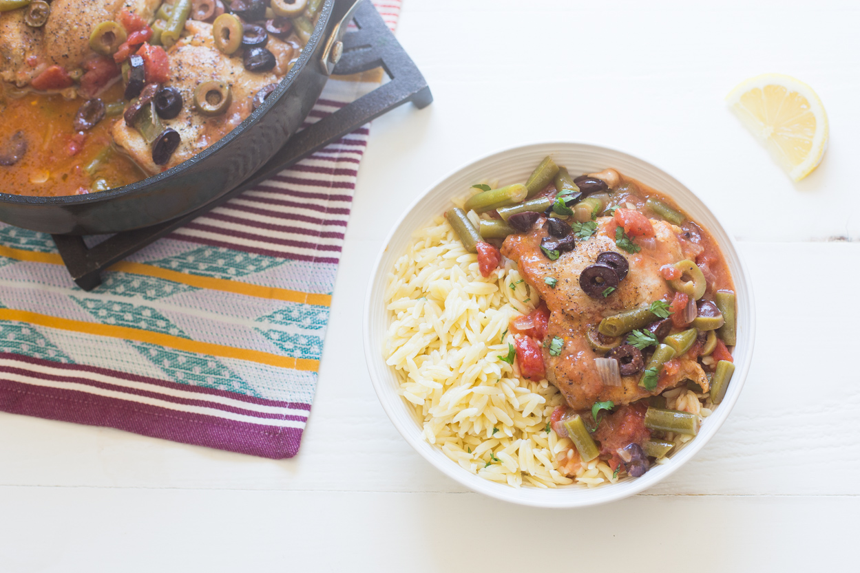 Braised Chicken in Tomatoes
