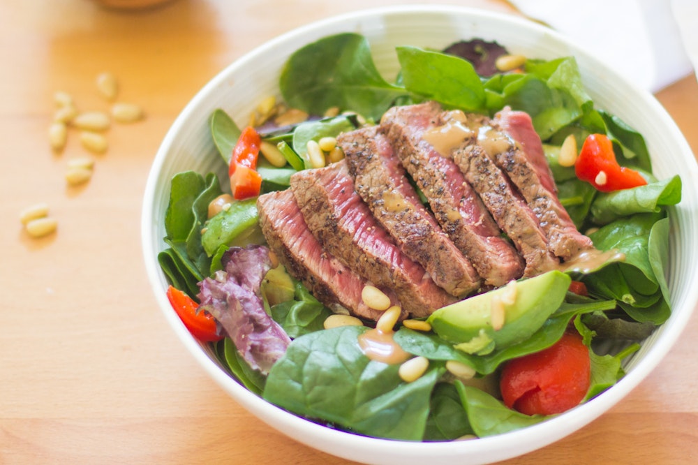 Balsamic Marinated Steak Salad
