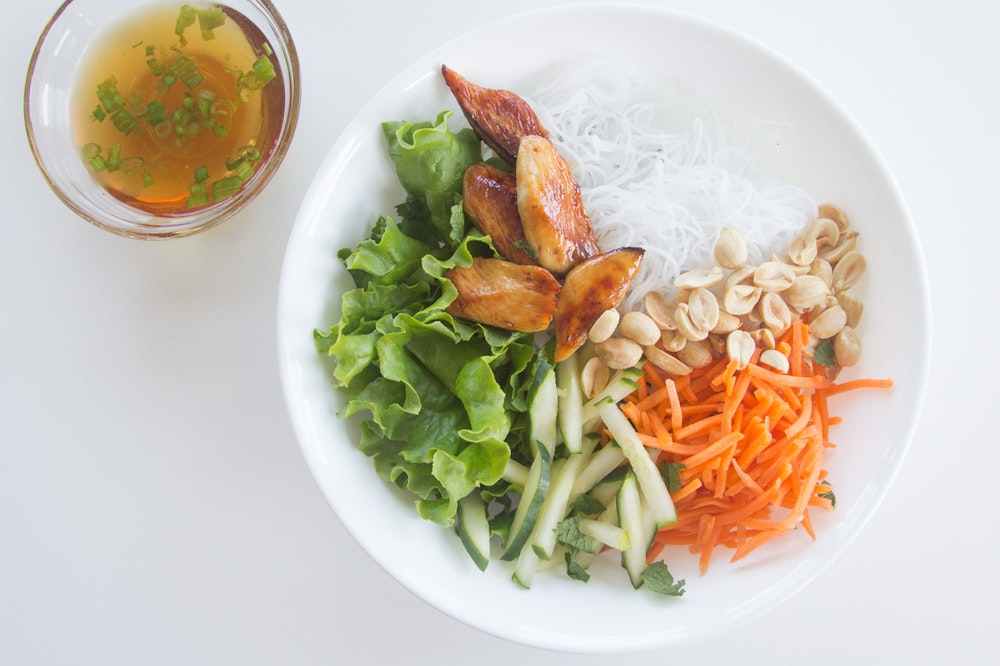 Vietnamese Mushroom and Tofu Salad