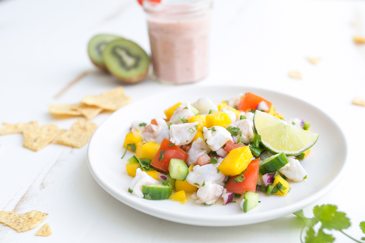 Mango and Shrimp Ceviche