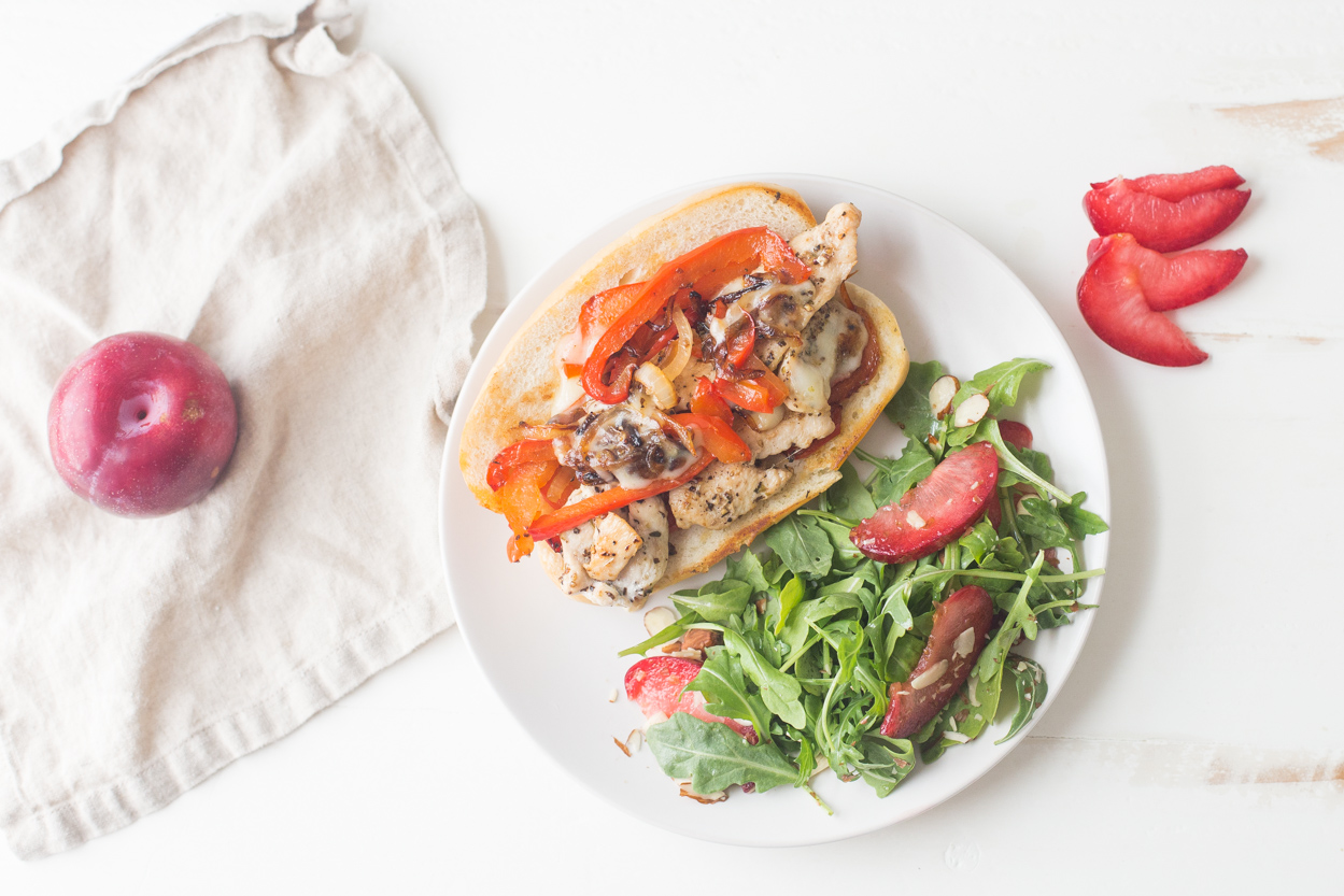 Chicken Philly Sandwiches