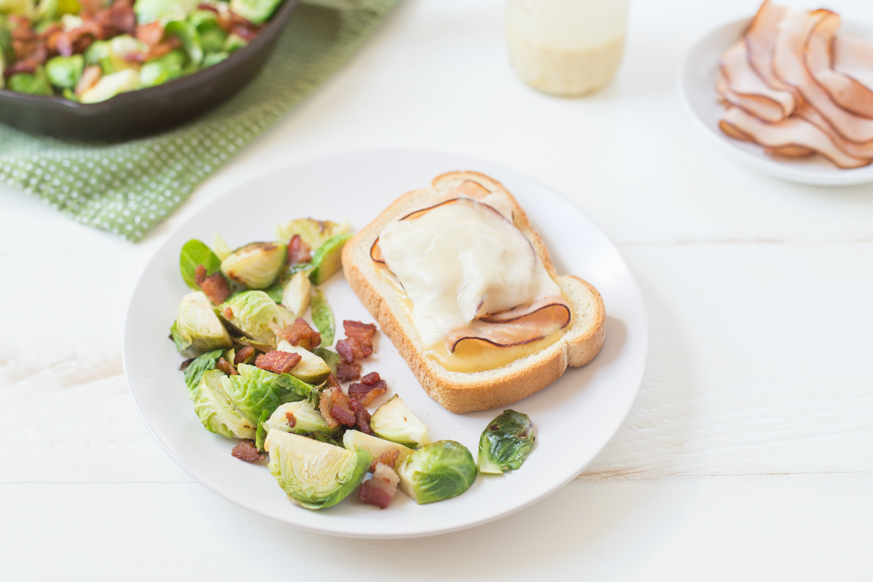 Open-Faced Turkey Melts