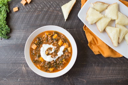 Sweet Potato and Sausage Stew image