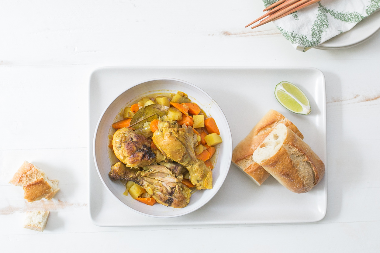 Slow Cooker Black Eyed Pea Curry