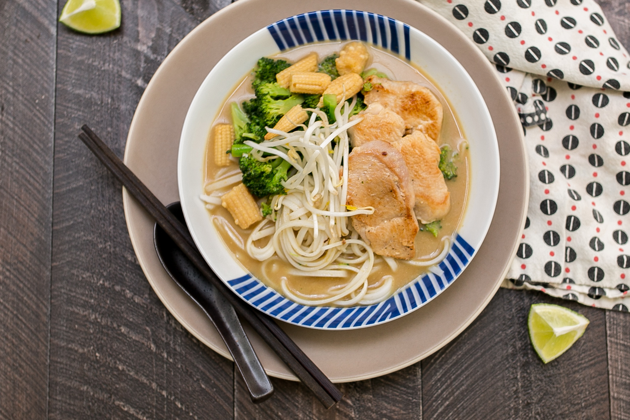 Green Curry Noodle Soup