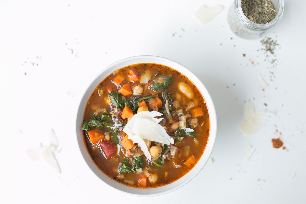 Vegetarian Italian Ribollita Soup