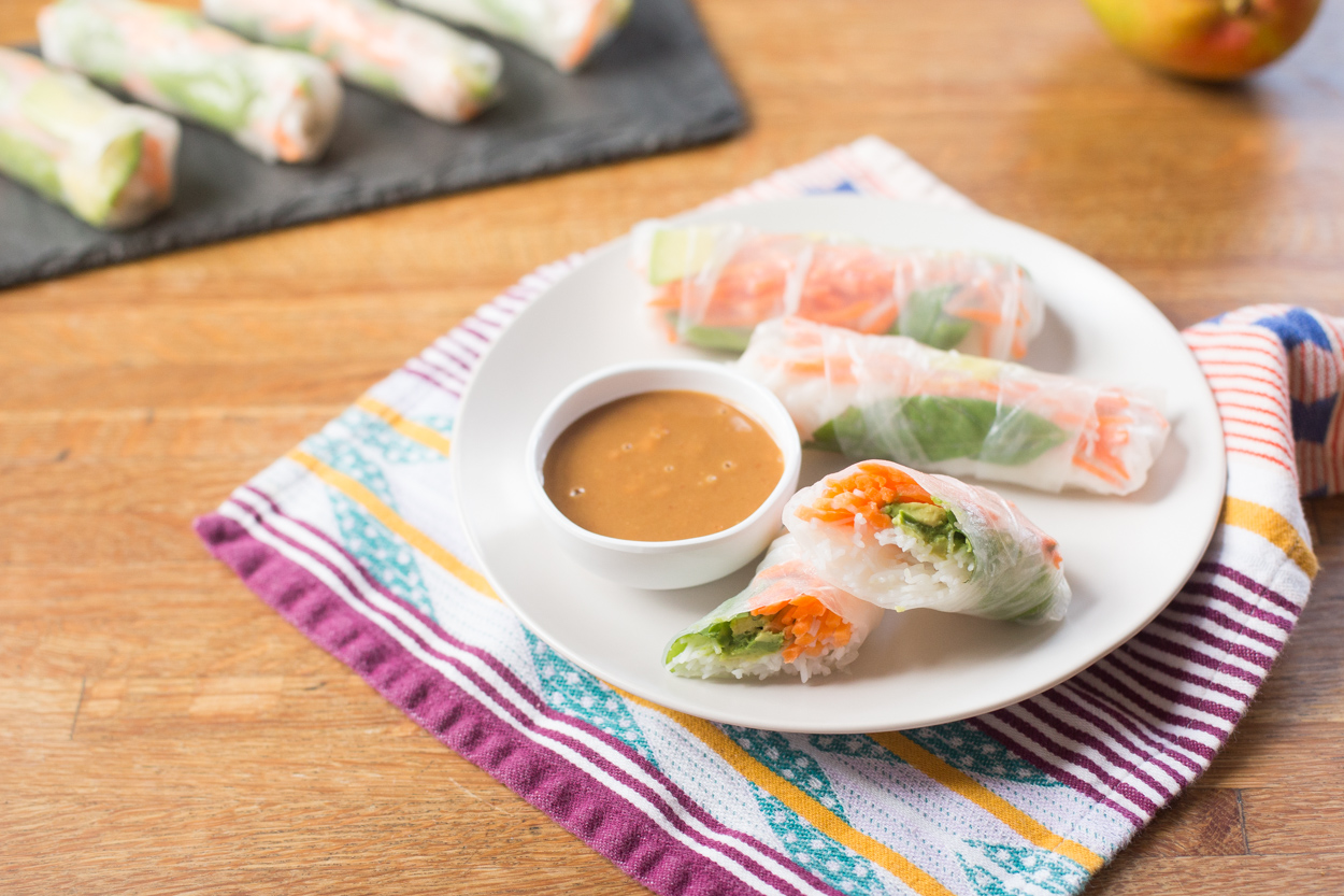 Avocado Summer Rolls
