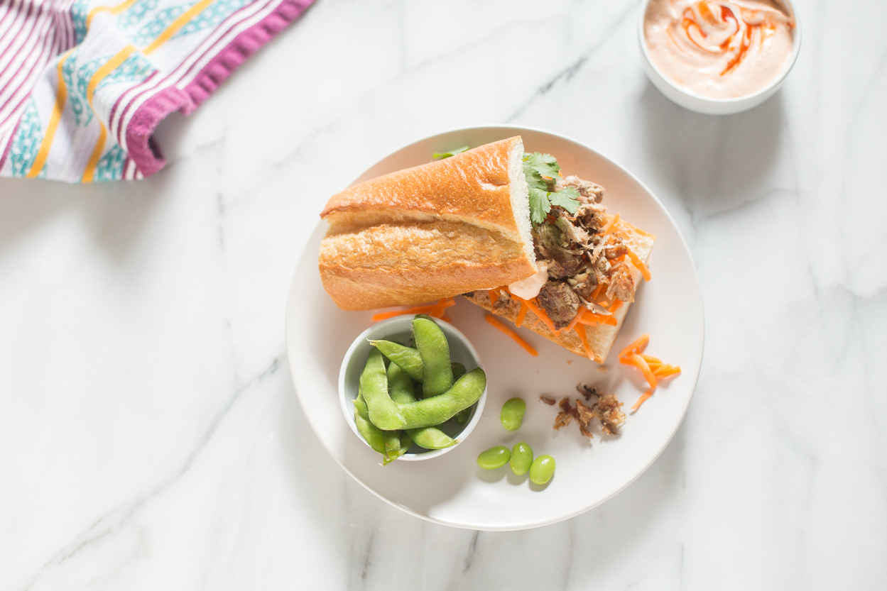 Leftover Pork Banh Mi 