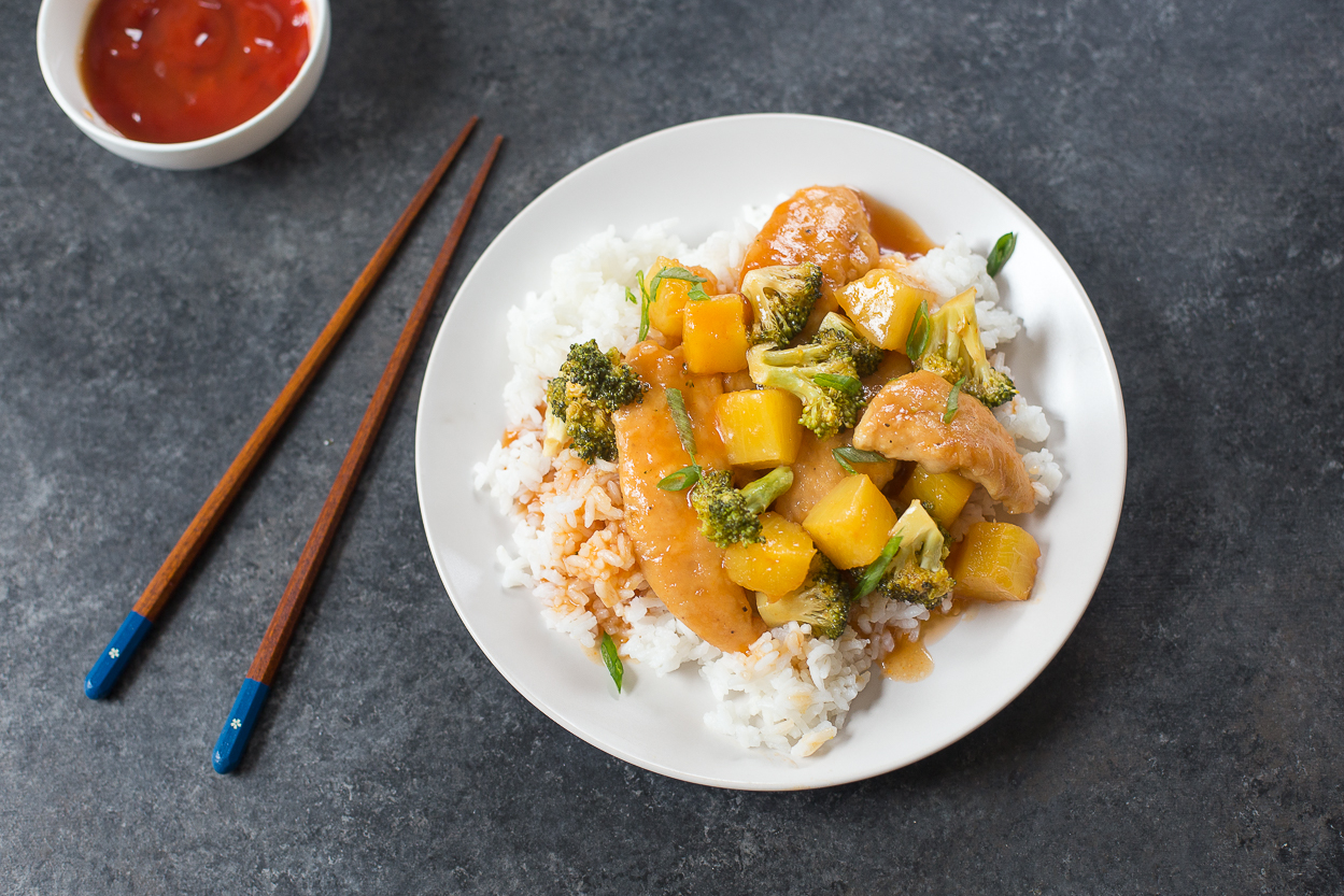 Baked Sweet and Sour Chicken