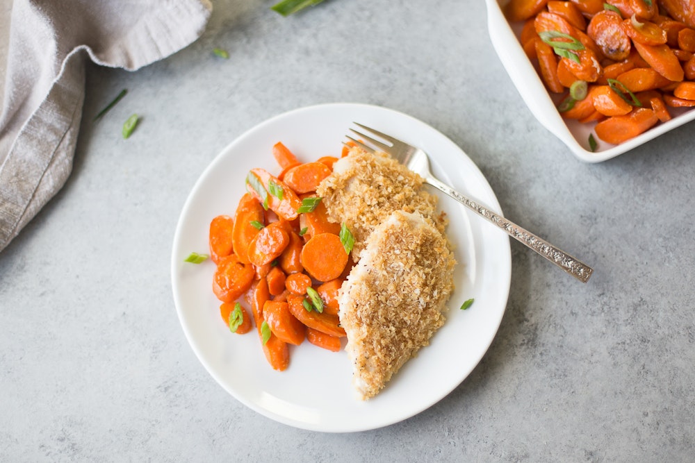 Miso-Maple Crusted Chicken Breasts