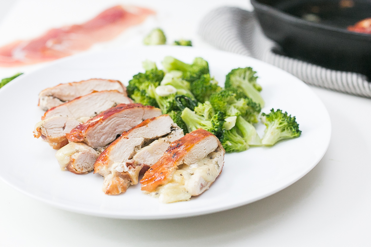 Prosciutto Wrapped Chicken