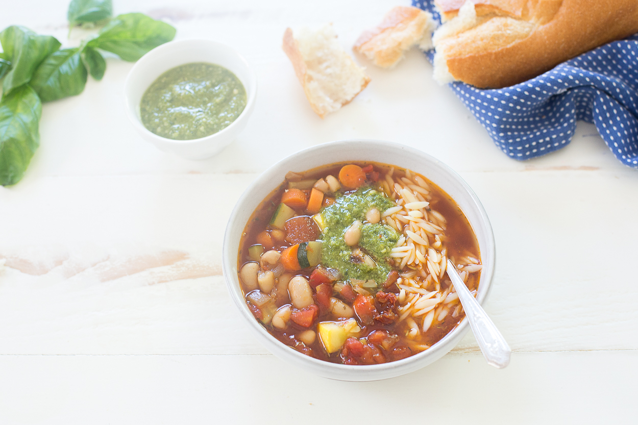 Summer Pasta Soup