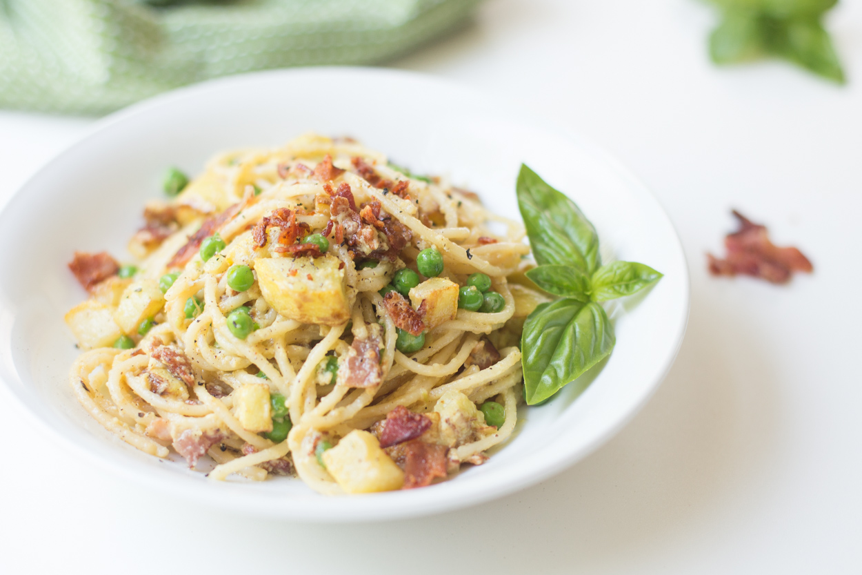 Summer Spaghetti Carbonara