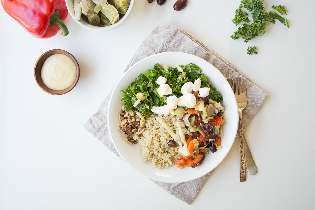 Mediterranean Quinoa Bowls