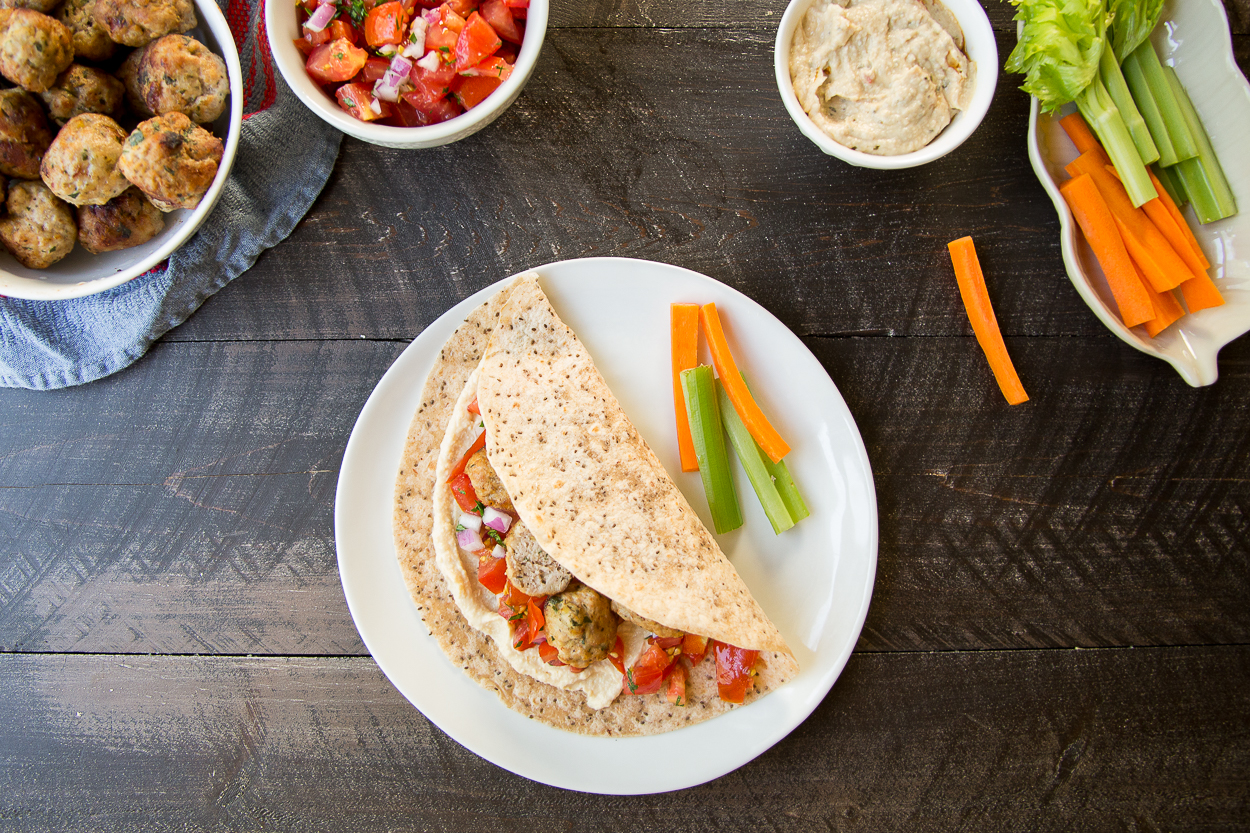 Meatball Mezze Wraps Cook Smarts