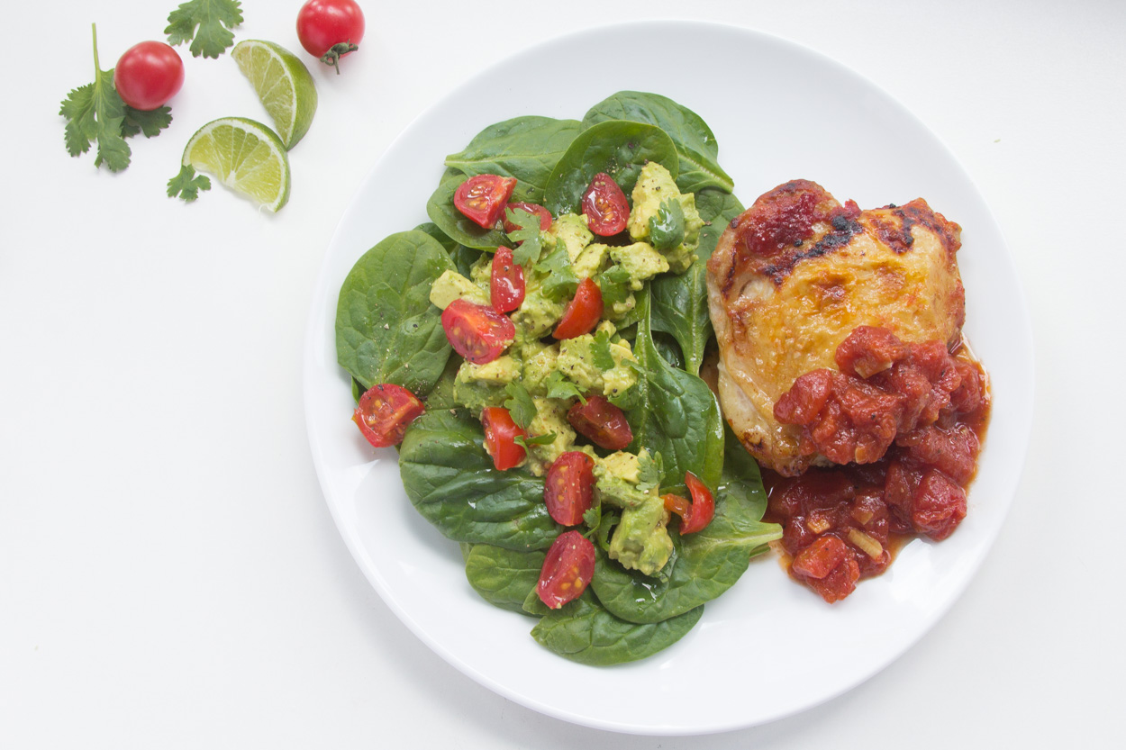 Honey Chipotle Chicken Thighs