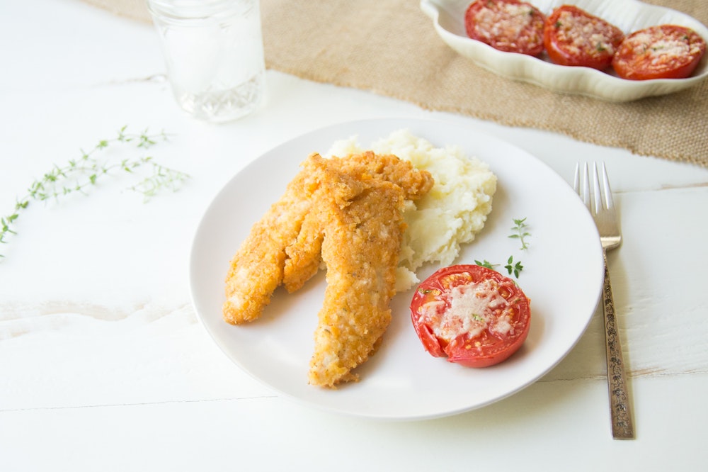Oven Roasted "Fried" Chicken Tenders
