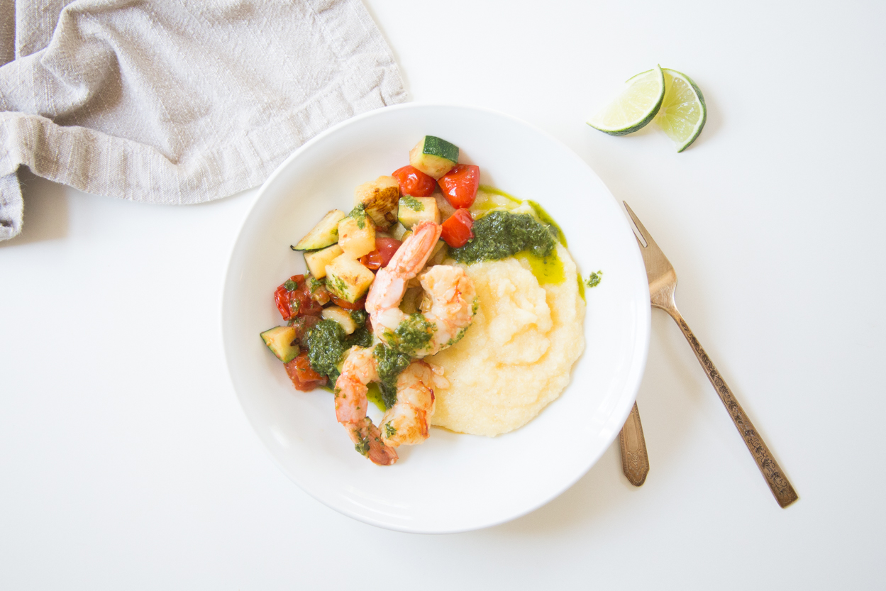 Vegan Sausage Chimichurri Saute