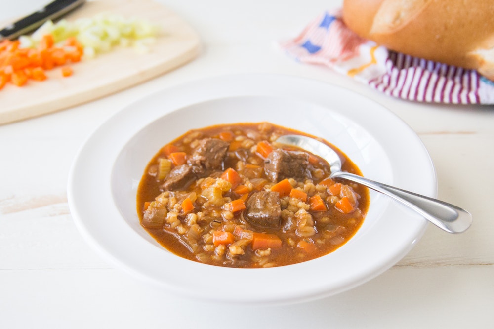 Beef and Quinoa Soup